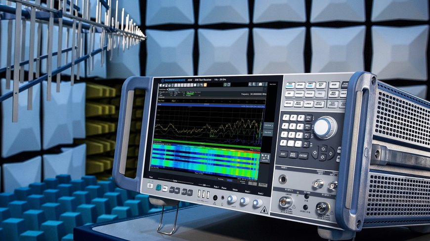 Rohde & Schwarz erweitert die Bandbreite des R&S ESW Funkstörmessempfängers auf 1 GHz